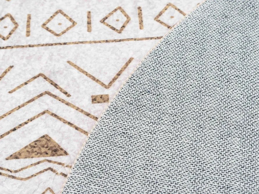 TZ Okrúhly vzorovaný koberec Sahara Rozmer: 200 cm