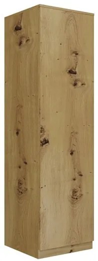 Šatníková skriňa Musecalo 2 (dub artisan). Akcia -21%. Vlastná spoľahlivá doprava až k Vám domov. 1132734