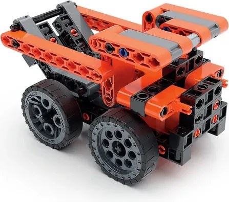 Vzdelávacia hra – Stavebnica Laboratórium mechaniky nákladných vozidiel, poľský jazyk, Clementoni 60992