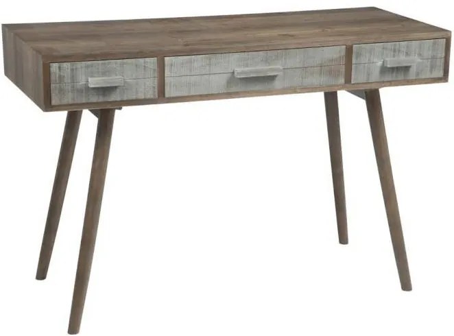 Písací stolík šedý - 145*80*35 cm