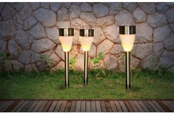 Globo 33576-3 - SADA 3x solárna lampa 3xLED/0,06W/1,2V IP44