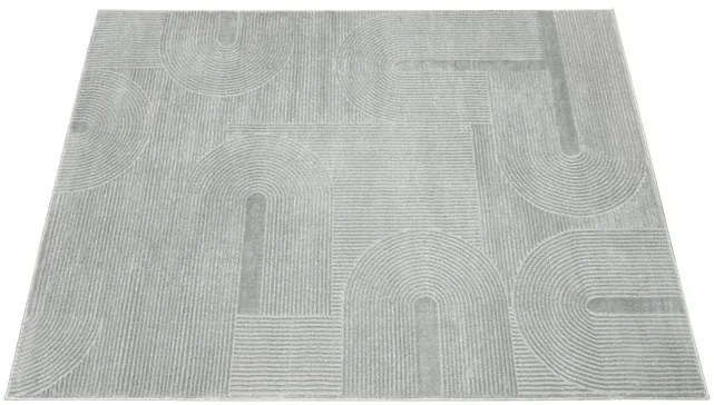 Koberec MISHA J087A svetlosivý / tmavosivý