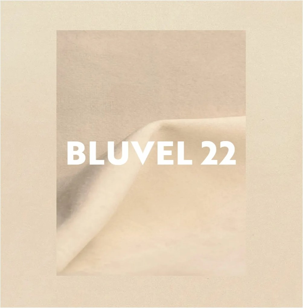 SI Tulipe Velvet stolička svetlo béžová