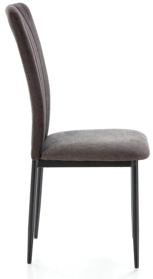 Čierne jedálenské stoličky v súprave 4 ks Holly – Marckeric