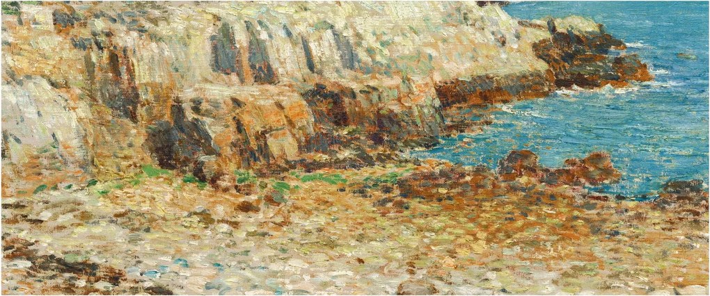 Obraz - Childe Hassam, A North East Headland, reprodukcia (120x50 cm)