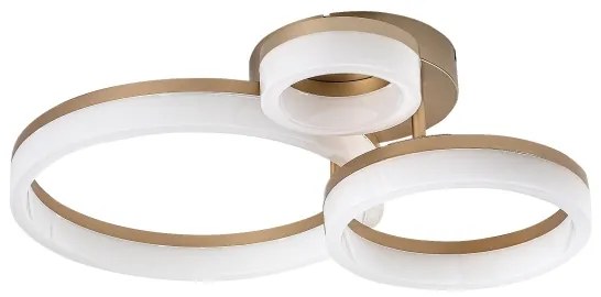 Rabalux 71383 - LED Stropné svietidlo AMILIA LED/24W/230V 3000/4000/6500K zlatá