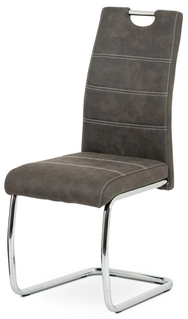 AUTRONIC Jedálenská stolička HC-483 GREY3