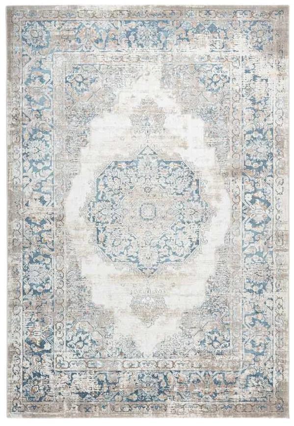 Lalee Kusový koberec Paris 504 Blue Rozmer koberca: 160 x 230 cm