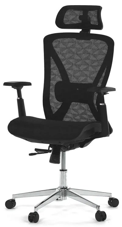 Autronic, kancelárska stolička KA-S258 BK