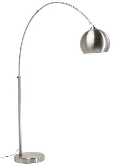 Lounge Satin Small Deal Econo stojaca lampa strieborná