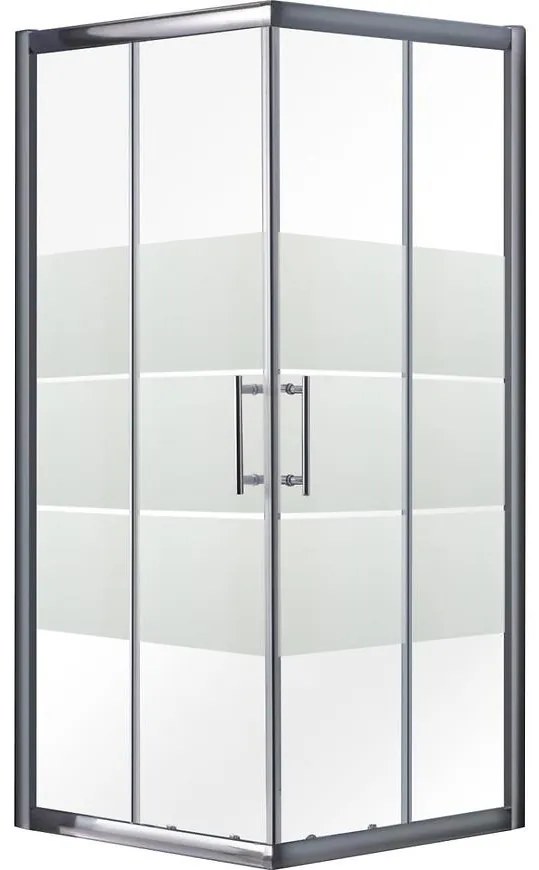 Sprchový kút Mario 90 Sklo-chróm