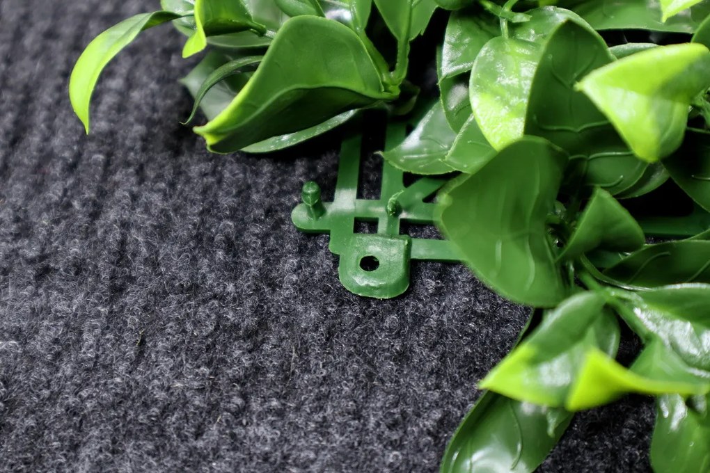 Umelý rastlinný panel FRESH LIGHT GREEN 50 x 50 cm - Panel 50x50 Europe Grass