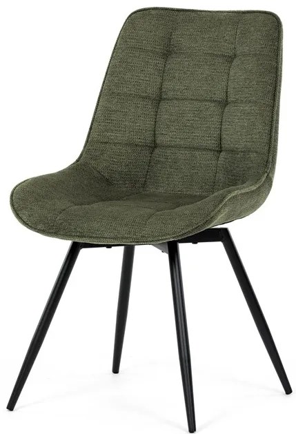 Autronic BONTEC Jedálenská stolička, čierna, látka, HC-T1130 BK2 Farba: Zelená
