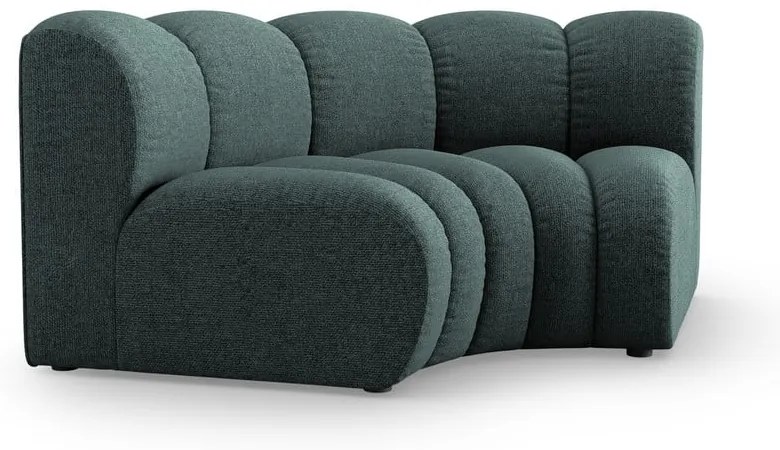 Tyrkysový ženilkový modul pohovky (variabilný roh) Lupine – Micadoni