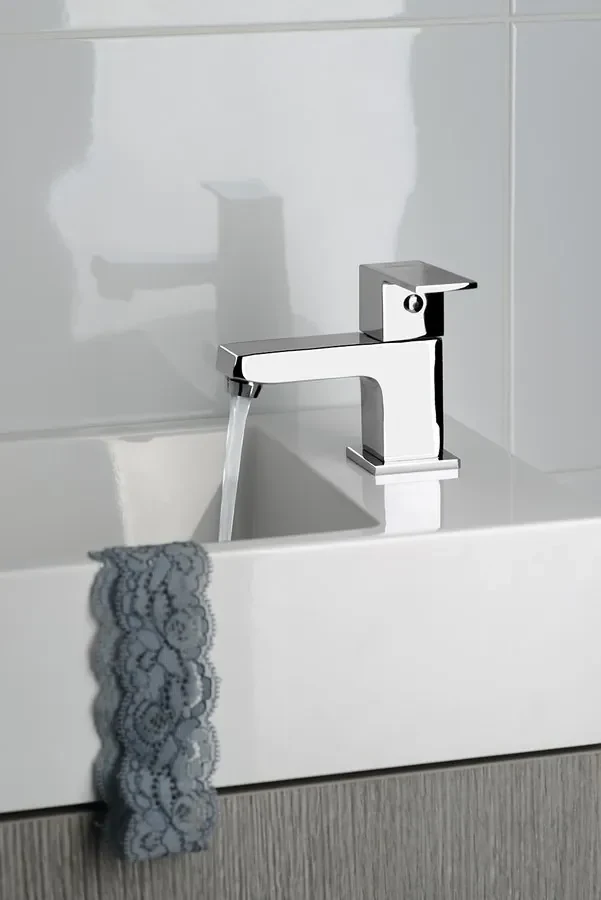Sapho Sapho, SMALL stojánkový umývadlový ventil, 92 mm, chróm, SM25