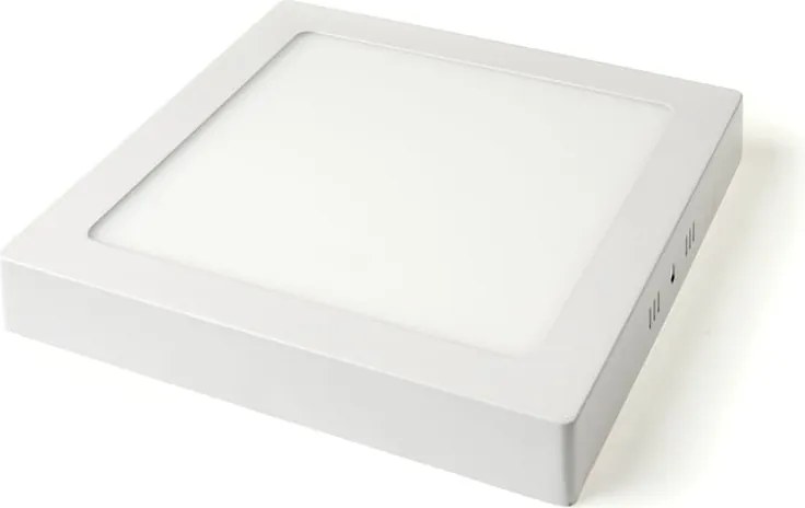 BERGE LED panel štvorcový 225x225x35mm prisadený - 18W - 230V - 1480Lm - teplá