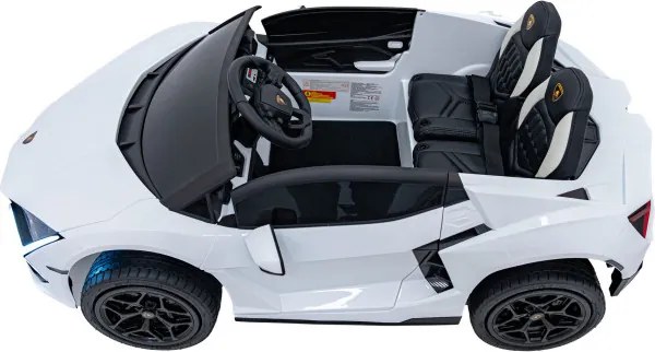 Elektrické autíčko Lamborghini Revuelto XL STRONG biele