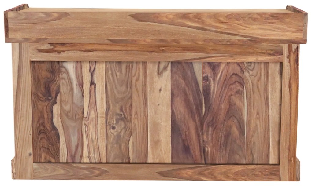 furniture-nabytek.cz - Dřevěný botník s lavicí 105x60x40 z masivu palisandr