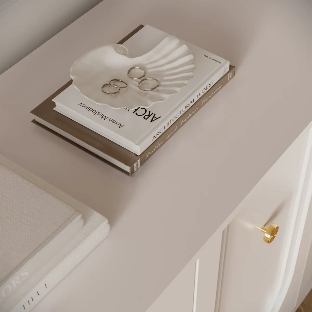 ŠTVORDVEROVÁ KOMODA THERESE KAŠMÍR 154 cm