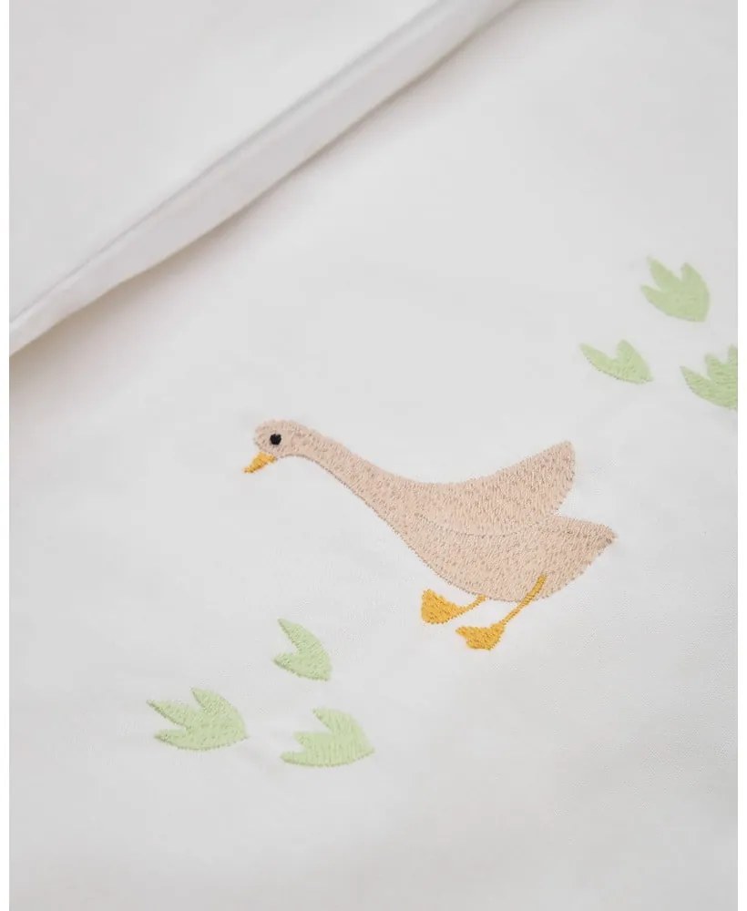 Biele detské obliečky do postieľky z bavlneného perkálu 70x140 cm Milu – Kave Home