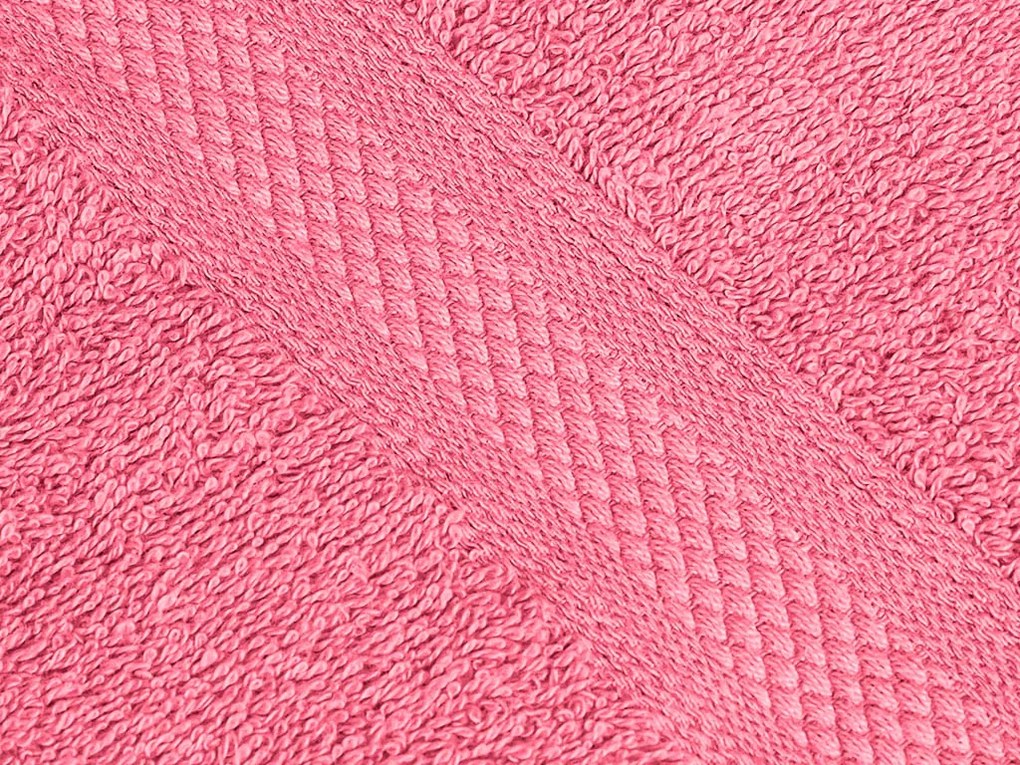 Uterák CLARYSSE ELEGANCE 60x110 cm koralový, 100% bavlna