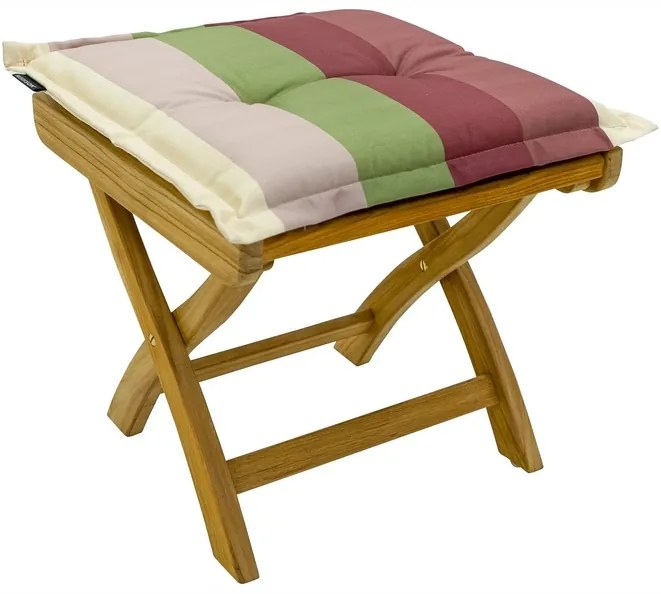 Podsedák na stoličku PLUSHIO 50x50 cm - viac variantov Farba: Vínová