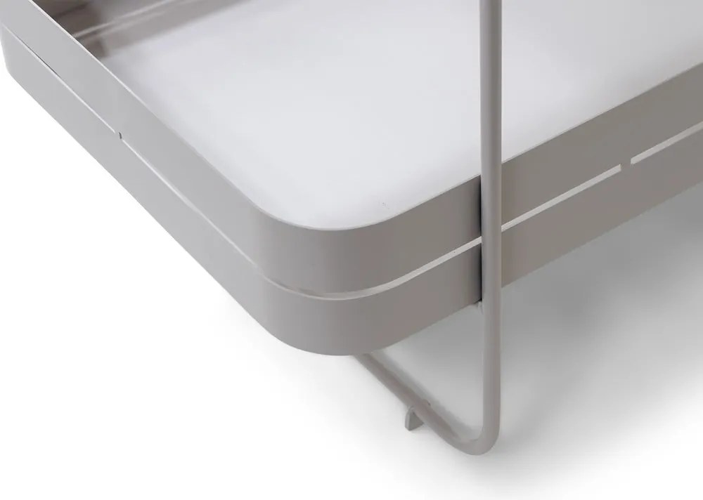 Kovový servírovací stolík na kolieskach 74x42 cm Gin &amp; Trolley – Spinder Design