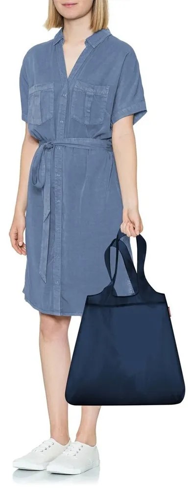 Reisenthel Skladacia taška Mini Maxi Shopper dark blue