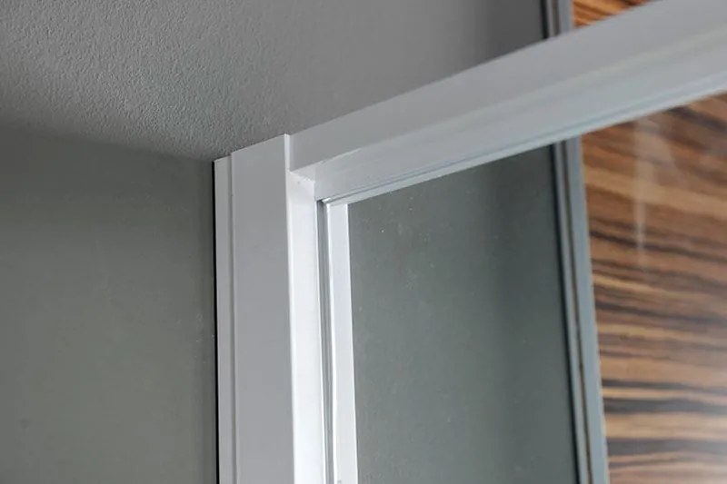 Aqualine Aqualine, AMICO sprchové dvere výklopné 740-820x1850mm, číre sklo, G70