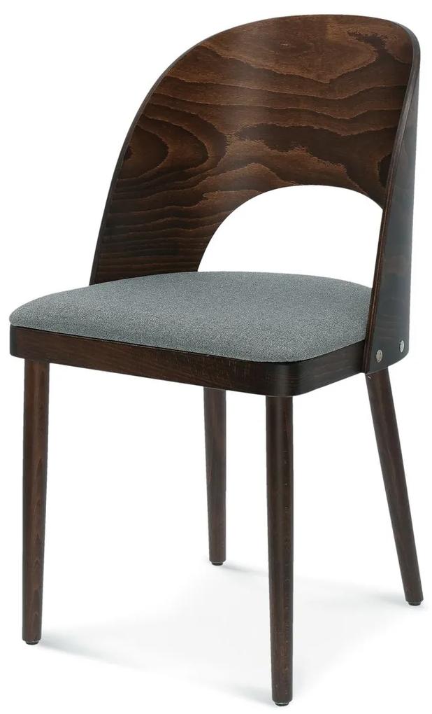 FAMEG Avola - A-1411 - jedálenská stolička Farba dreva: buk štandard, Čalúnenie: koža L2