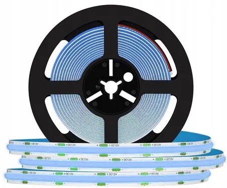BERGE LED pásik NEON COB homogénny - 12V - 5 m - modrý