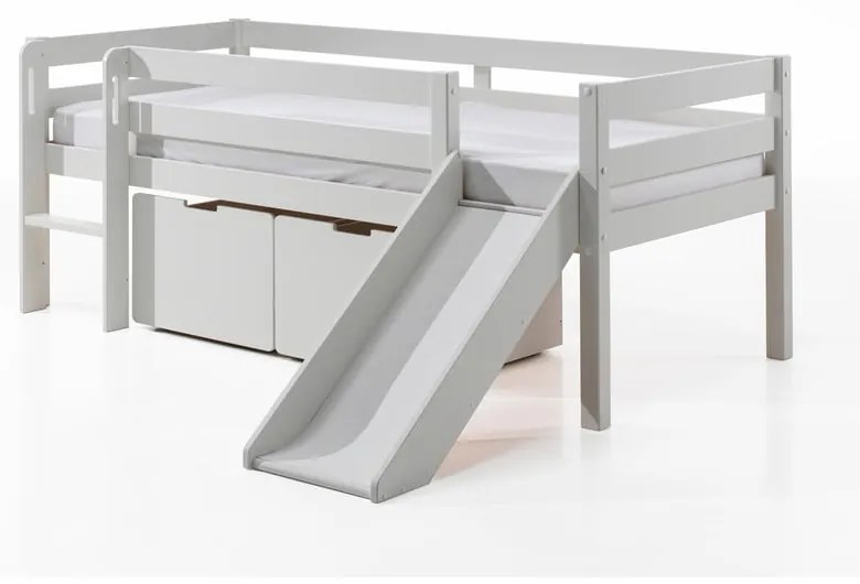 Biele zásuvky pod detskú posteľ 2 ks Pino – Vipack