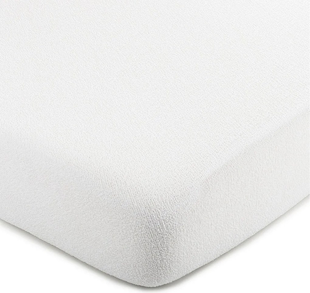 4Home jersey prestieradlo biela, 180 x 200 cm