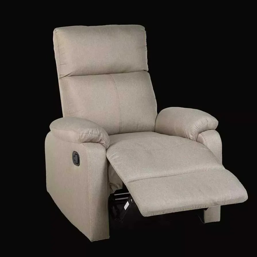 LuxuryForm DESIGN Televízne kreslo CARLOS s polohovaním - béžové