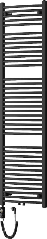 Mexen Ares, elektrické vykurovacie teleso 1800x500 mm + vykurovacia tyč 900 W, čierna, W102-1800-500-2900-70