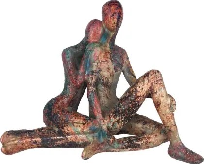 Dekoračná soška Zamilovaný pár, 20 cm%