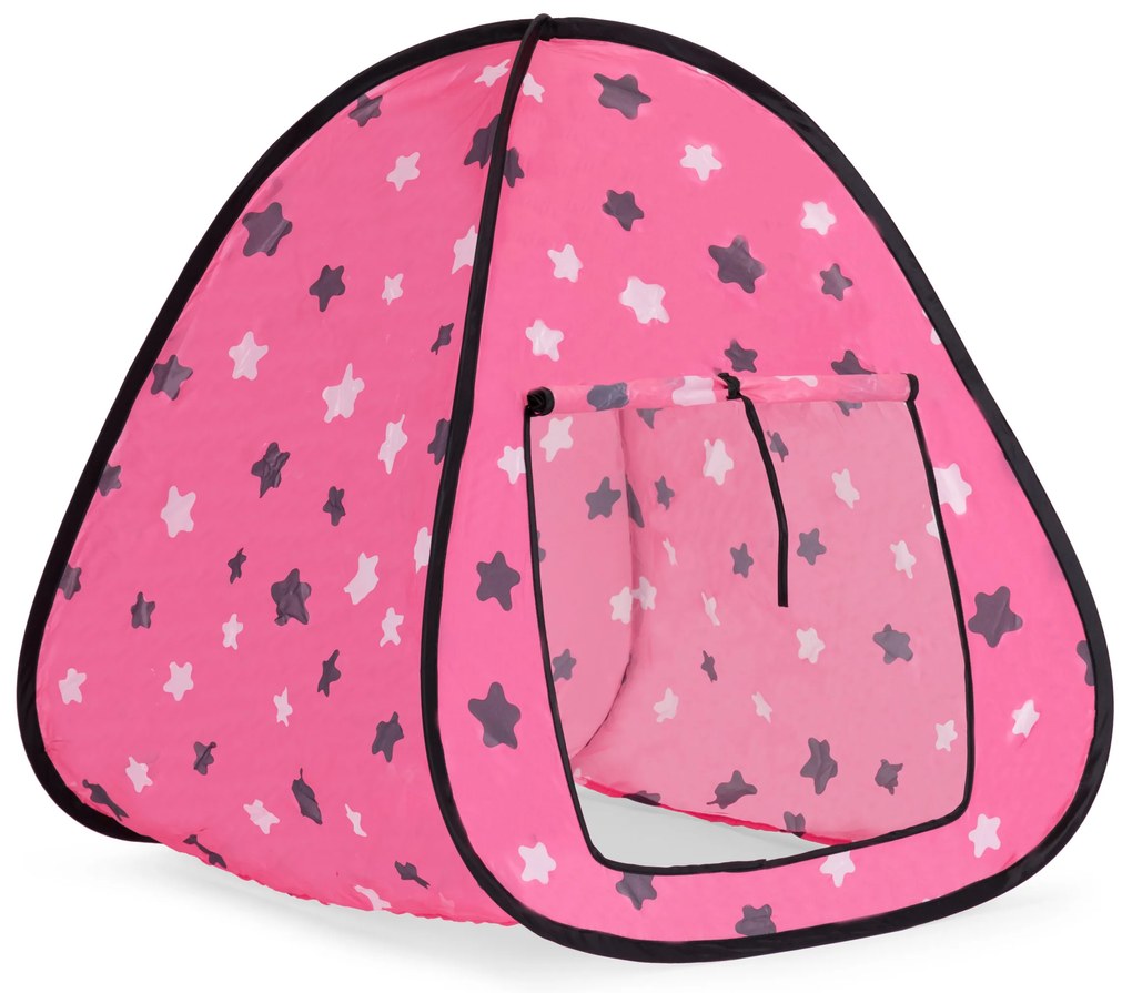 WELLHOX Detský stan s hviezdičkami "rúžová"