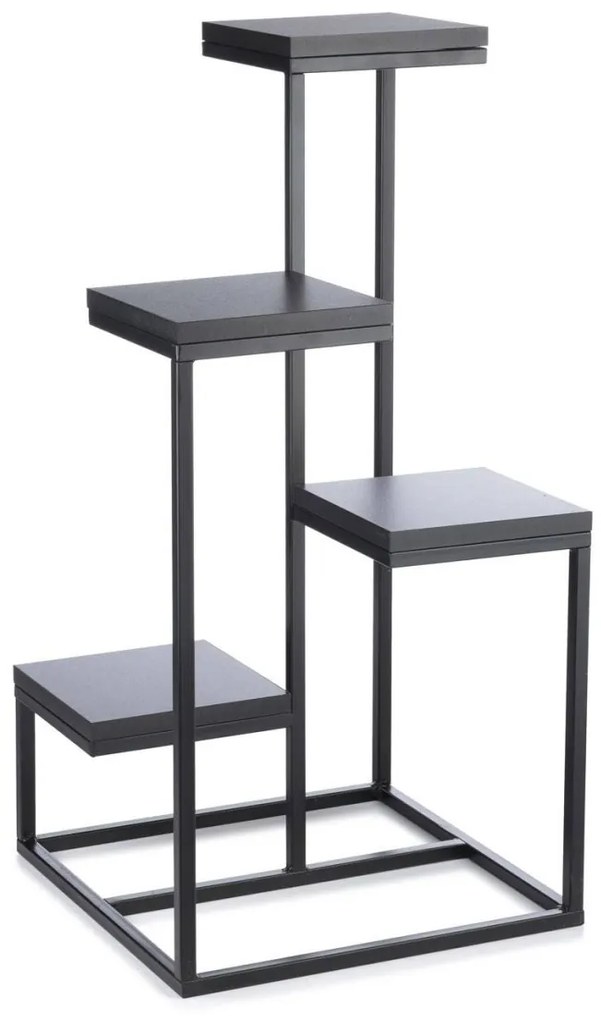 Kvetinový stojan LOFT 79 cm čierny