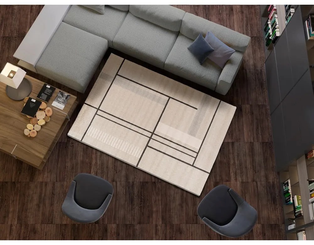 Béžový koberec 120x170 cm Domus – Universal