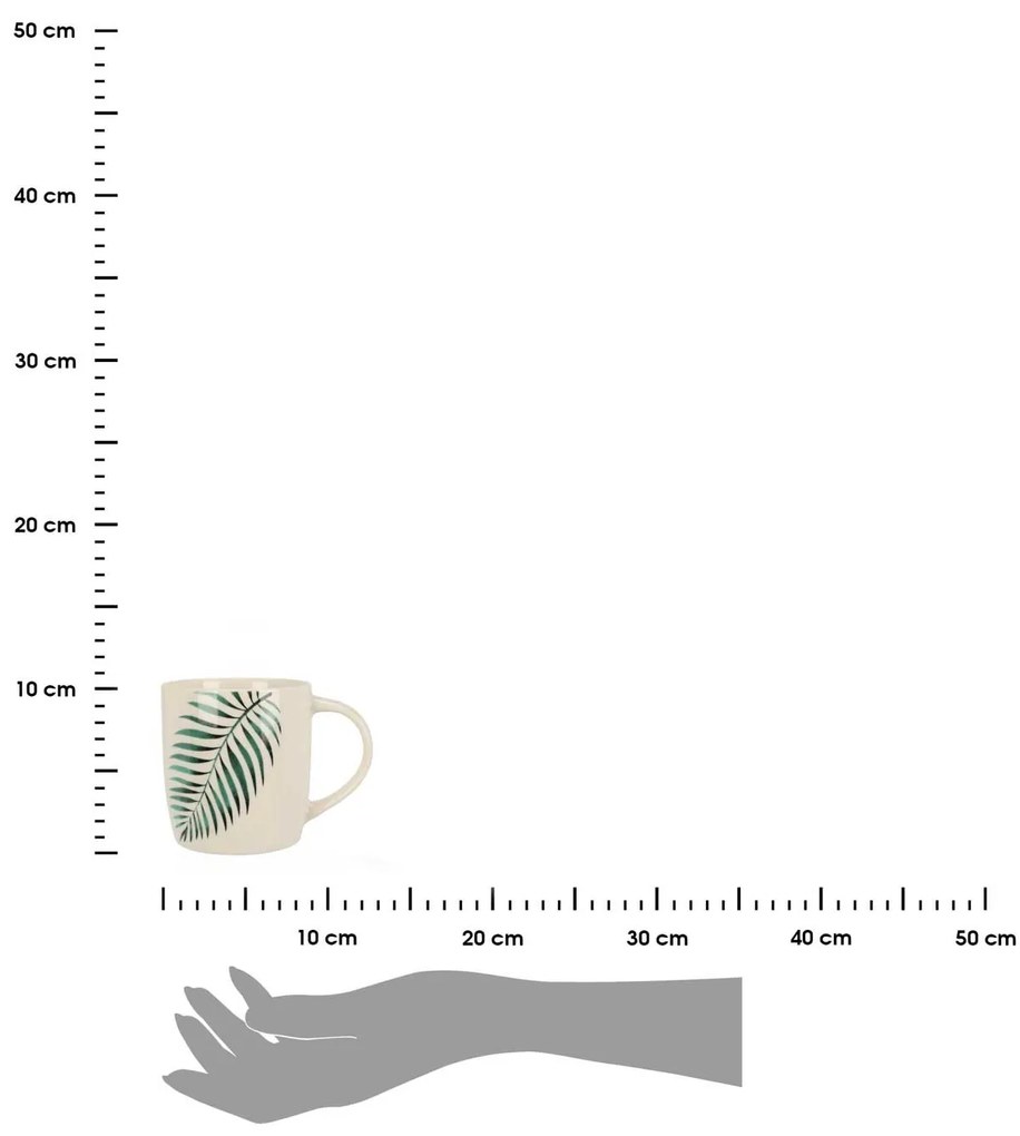 Porcelánový hrnček Leaf1 325 ml