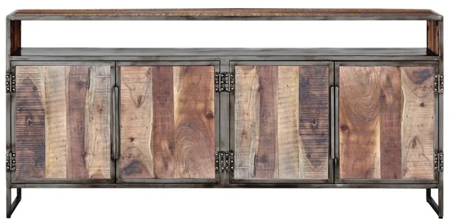 furniture-nabytek.cz - Příborník York dřevo akácie a kov