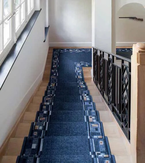 Protišmykový behúň na mieru Bombay 97, šíre 100 cm, šedá, chodba / predsieň, Associated Weavers