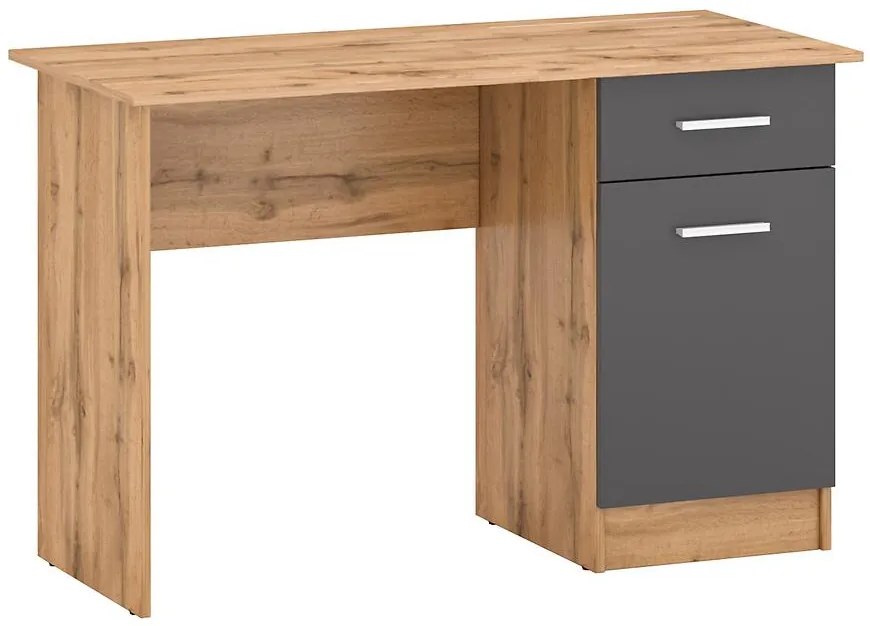 Písací stôl Stil 2 dub wotan/grafit