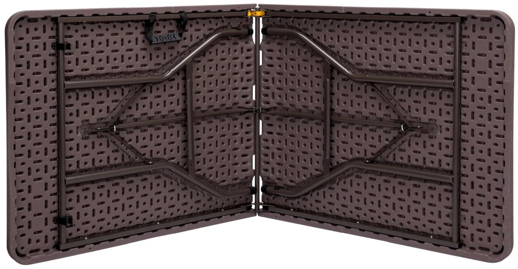 Cateringový stôl WOODLAN 180 cm hnedý