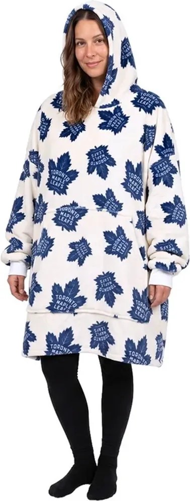 Mikinová televízna deka NHL Toronto Maple Leafs – veľ. M