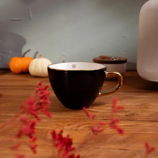 Šálka SINKO čierna 715778 350 ml