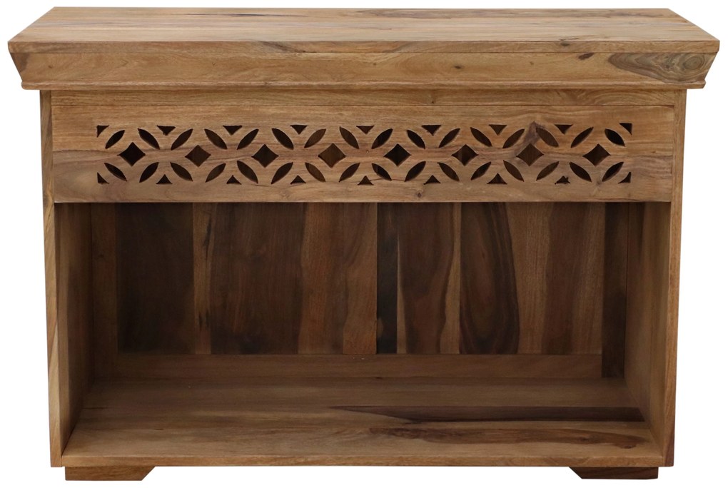 furniture-nabytek.cz - Drevený botník masív 90x40x60