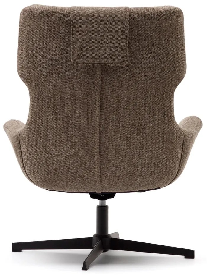 Hnedé kreslo Zalina – Kave Home