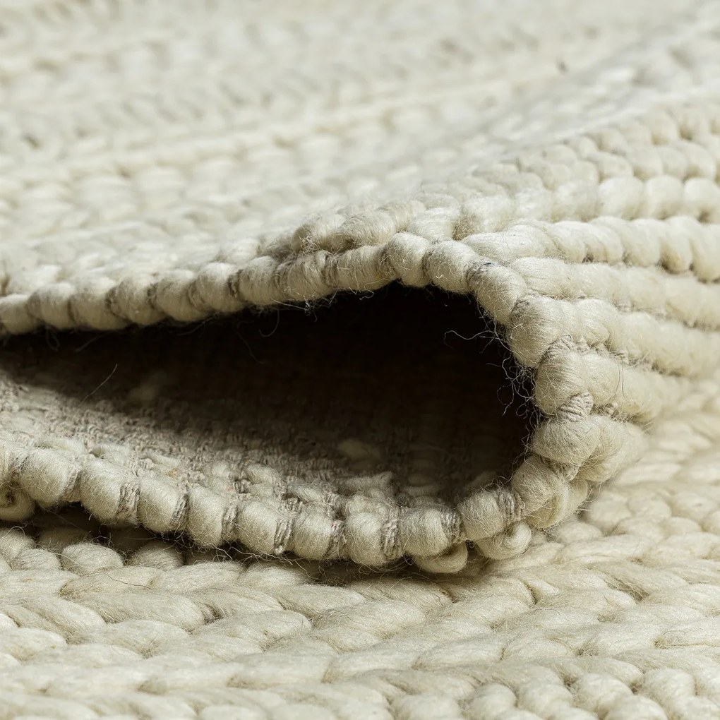 Kusový koberec Tahar 99002B cream, 160x240, biela, obývacia izba, Dywany Łuszczów