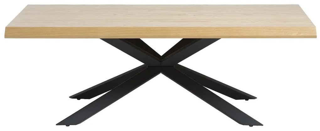 Dizajnový konferenčný stôl Micheal 130 cm prírodný dub - II. Trieda